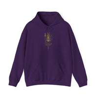 Golden Shaman Tribal Symbol Line Art Unisex Hoodie