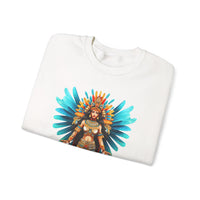 Wonder Aztec Queen Warrior Illustration Unisex Sweatshirt