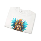 Wonder Aztec Queen Warrior Illustration Unisex Sweatshirt