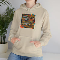 Pre-Columbian Tribal Stripe Pattern Unisex Hoodie