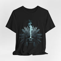 Mystical Inca Chaman Skull Bohemian Vibe Unisex T-Shirt