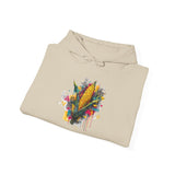 Maya Corn Mural Street Art Unisex Hoodie