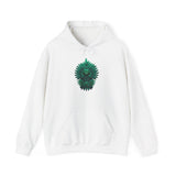 Quetzalcoatl Feathered Serpent God Dark Portrait Unisex Hoodie
