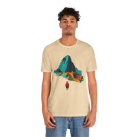 Machu Picchu Minimalist Sacred City Unisex T-Shirt