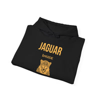 Aztec Jaguar Warrior Emblem Unisex Hoodie