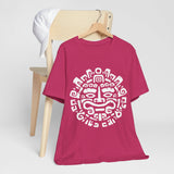 Andean Dual God Symmetry Tribal Glyph Style Unisex T-Shirt