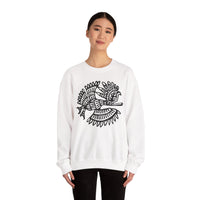 Celestial Mayan Bird Symbol Unisex Sweatshirt
