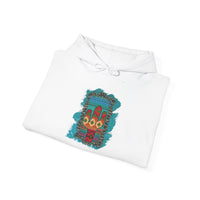 Glitter Serape Cactus on Leopard Burst Illustration Unisex Hoodie