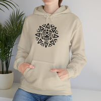 Mesoamerican Sun Face Unisex Hoodie