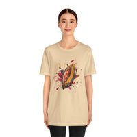Mesoamerican Cacao Splash Graphic Unisex T-Shirt