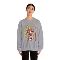Abstract Aztec Culhua-Mexica Illustration Unisex Sweatshirt