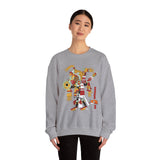 Abstract Aztec Culhua-Mexica Illustration Unisex Sweatshirt