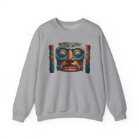 Stone Guardian of the Ancients Illustration Unisex Sweatshirt