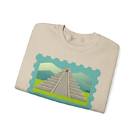 Stamp Chichén Itzá Mexico Unisex Sweatshirt