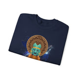 Celestial Aztec Ritual Illustration Unisex Sweatshirt