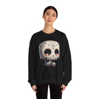 Adorable Tribal Aztec Skull Glow Unisex Sweatshirt