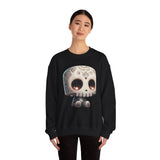 Adorable Tribal Aztec Skull Glow Unisex Sweatshirt
