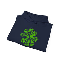 Aztec Plant Spiral Symbol Unisex Hoodie