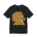 Aztec Eagle Pyramid Emblem Unisex T-Shirt