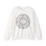 Mayan Calendar Illustration Unisex Sweatshirt