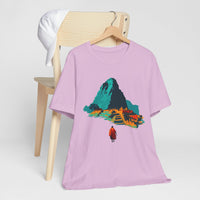 Machu Picchu Minimalist Sacred City Unisex T-Shirt