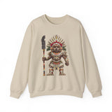 Temple Guardian Pixel Warrior Unisex Sweatshirt