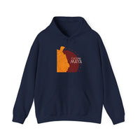 Maya Culture Profile Portrait Unisex Hoodie