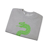 Jade Snake Spiral Unisex Sweatshirt