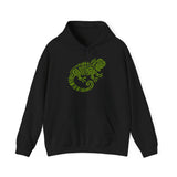 Mayan Aztec Totem Symbol of Iguana Unisex Hoodie