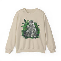 Ancient Mayan Jungle Temple Steps Unisex Sweatshirt