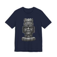 Mesoamerican Monolith Head Unisex T-Shirt