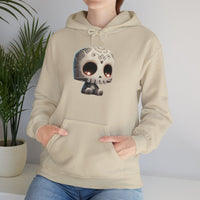 Adorable Tribal Aztec Skull Glow Unisex Hoodie