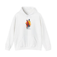 Andean Couple Poncho Art Unisex Hoodie