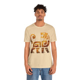 Aztec Jaguar Warrior Glyph Symbol Unisex T-Shirt