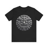Sacred Stone Inti Inca Sun God Monochrome Style Unisex T-Shirt