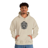 Ah Puch Death God Petroglyph Skull Unisex Hoodie