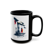 Cuzco Steps Heritage Minimalist Art Black Mug