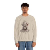 Maya Warrior Ink Portrait Unisex Sweatshirt