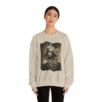 Vintage Inca Warrior Sepia Portrait Unisex Sweatshirt