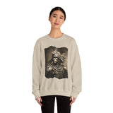 Vintage Inca Warrior Sepia Portrait Unisex Sweatshirt