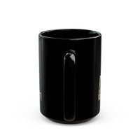 Ancient Andes Stone Colossus Graphic Black Mug