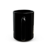 Ancient Andes Stone Colossus Graphic Black Mug