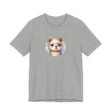 Inca Andean Llama Baby Face Illustration Unisex T-Shirt