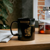 Marked by the Gods Maya Offering Black Mug
