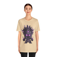 Aztec Shadow Warrior God with Glowing Eyes Unisex T-Shirt