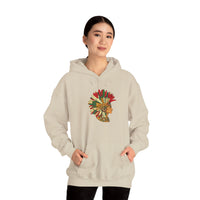 Aztec Warrior Head Illustration Unisex Hoodie