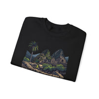 Andean Cliffside Inca Citadel Graphic Unisex Sweatshirt