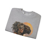 Aztec Jaguar Priestess Oracle Unisex Sweatshirt