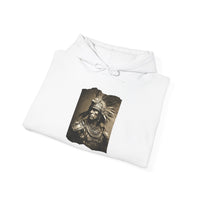 Vintage Inca Warrior Sepia Portrait Unisex Hoodie