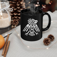 Bird Sign in Mayan Calendar Ceramic Mug